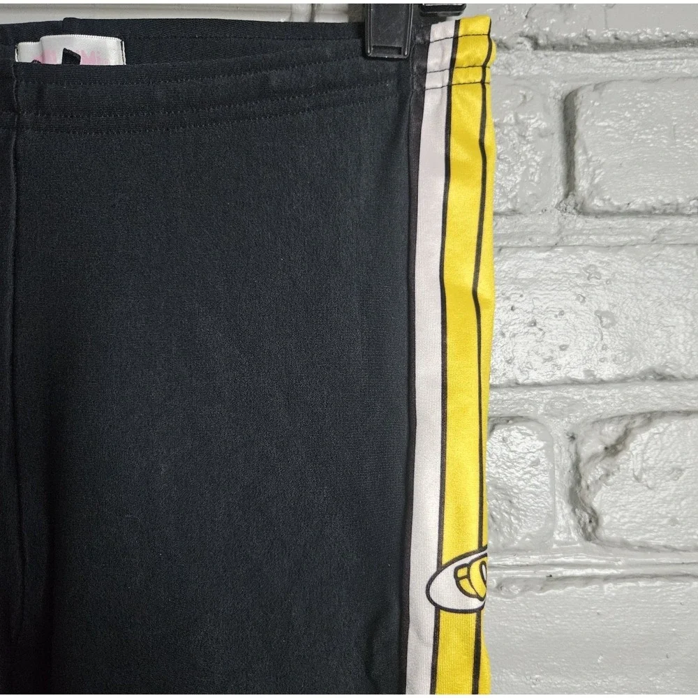 Vintage Pearl Izumi Technical Wear Women's Cycling Pants Size L Yellow Stripe